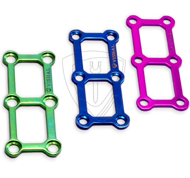 Titanium 3D Square Plate